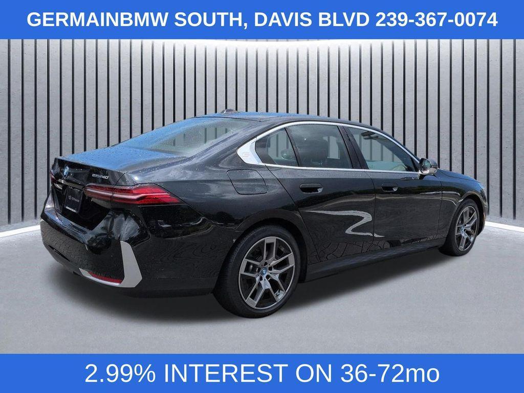 used 2024 BMW i5 car, priced at $48,989