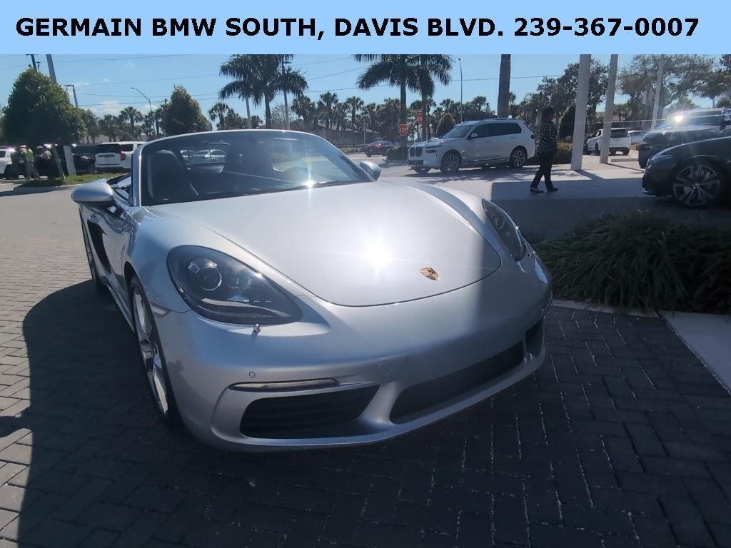 used 2017 Porsche 718 Boxster car, priced at $46,437