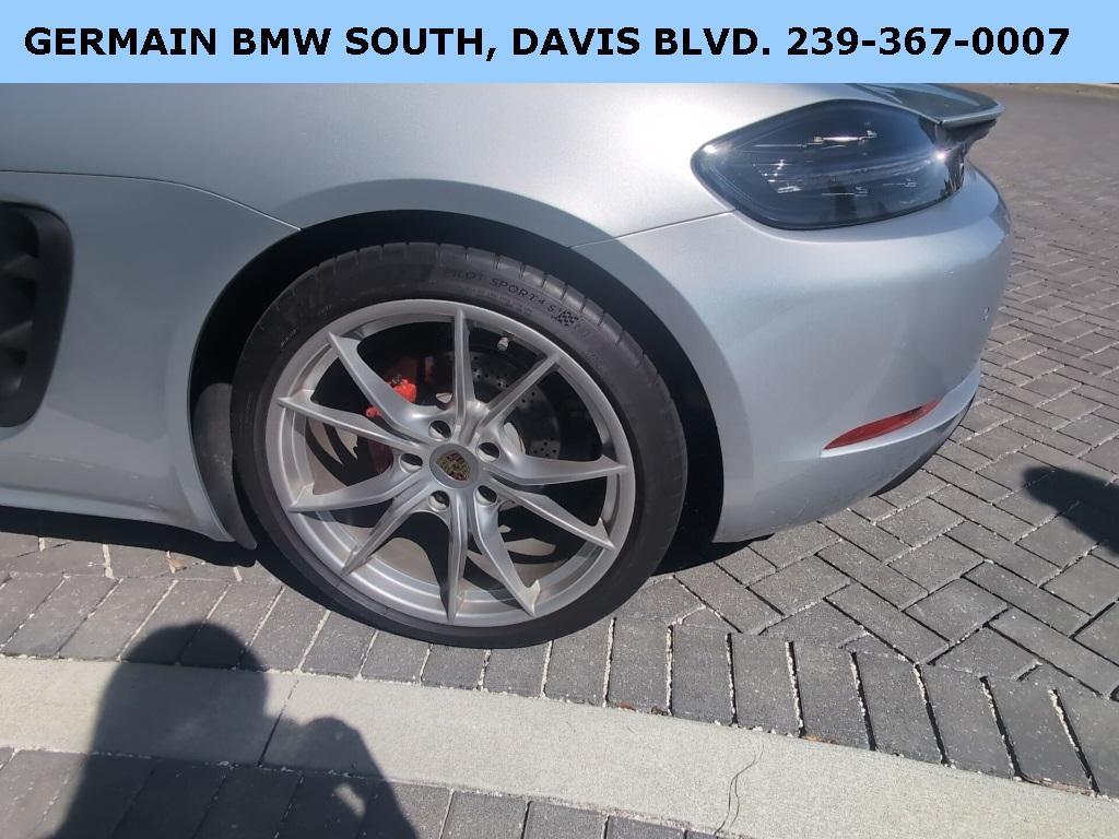 used 2017 Porsche 718 Boxster car, priced at $46,437