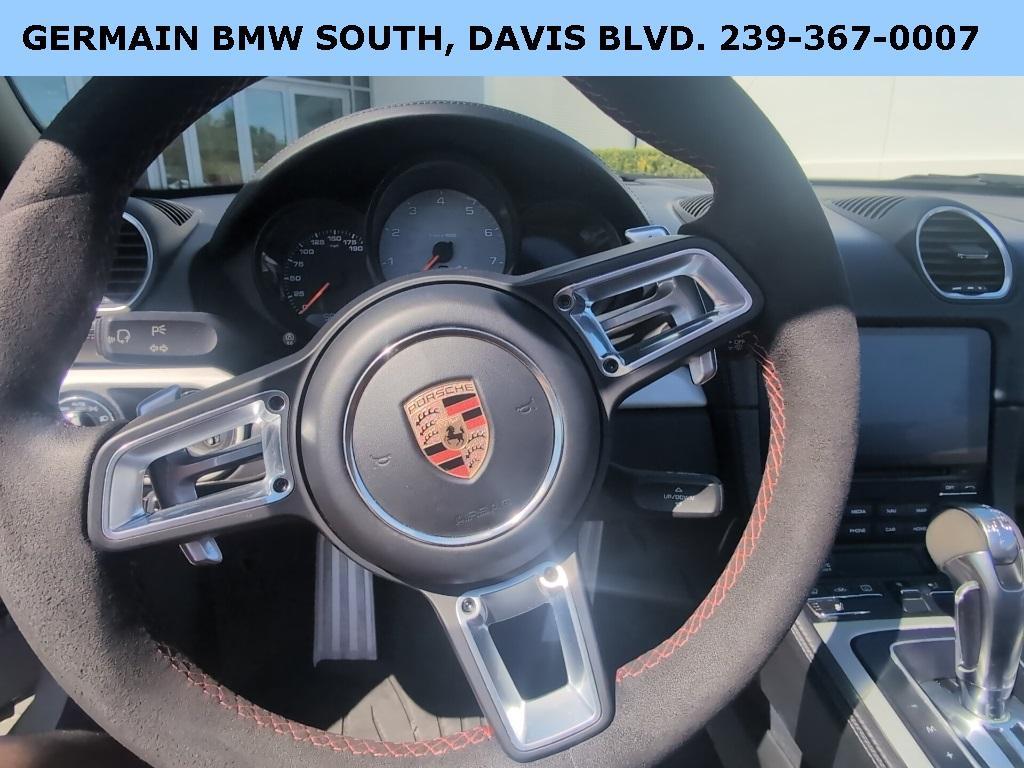 used 2017 Porsche 718 Boxster car, priced at $46,437