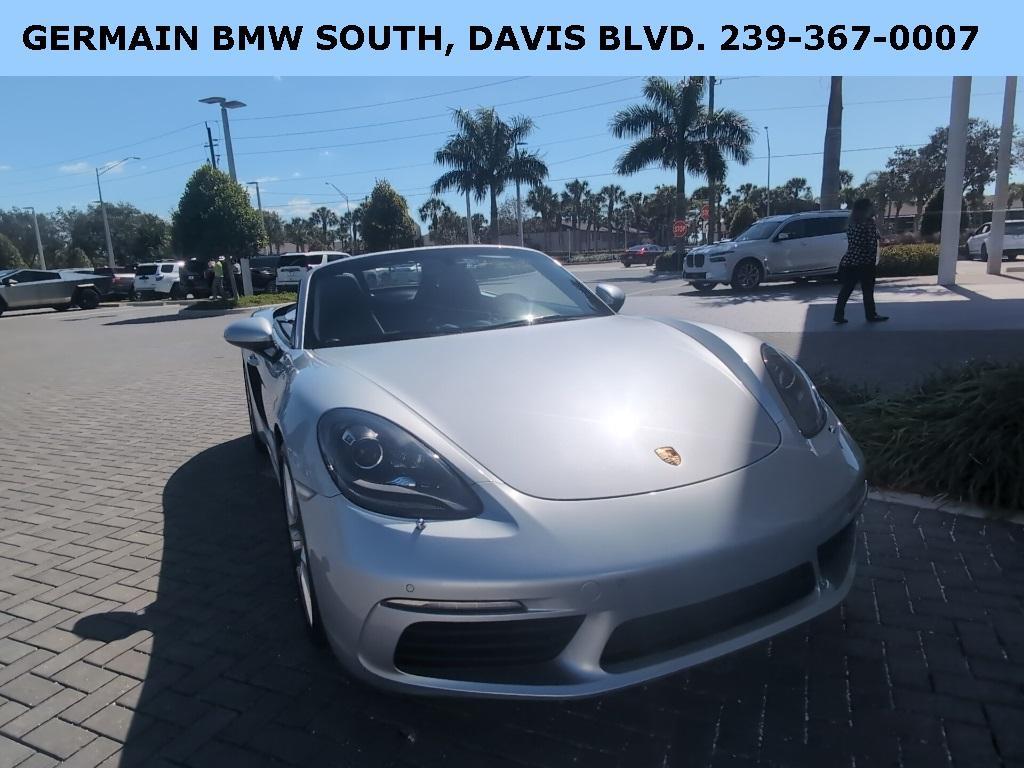 used 2017 Porsche 718 Boxster car, priced at $46,437