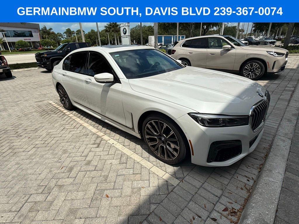 used 2021 BMW 740 car, priced at $43,782