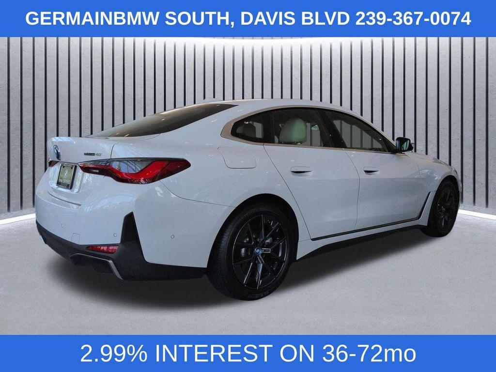 used 2023 BMW i4 Gran Coupe car, priced at $39,451
