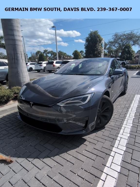 used 2021 Tesla Model S car, priced at $41,999