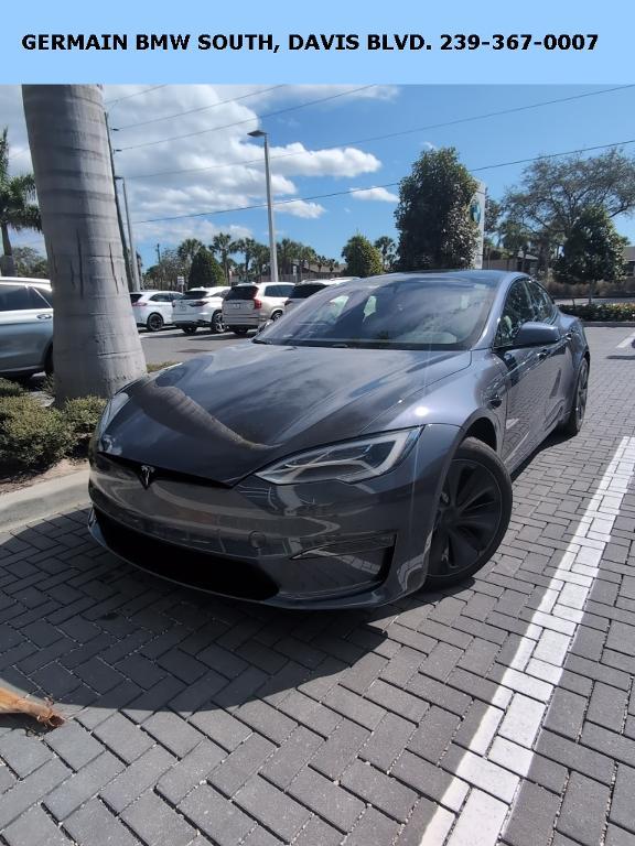 used 2021 Tesla Model S car, priced at $41,999