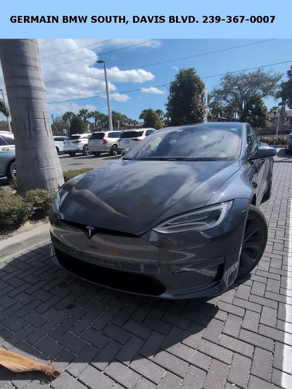 used 2021 Tesla Model S car, priced at $41,999