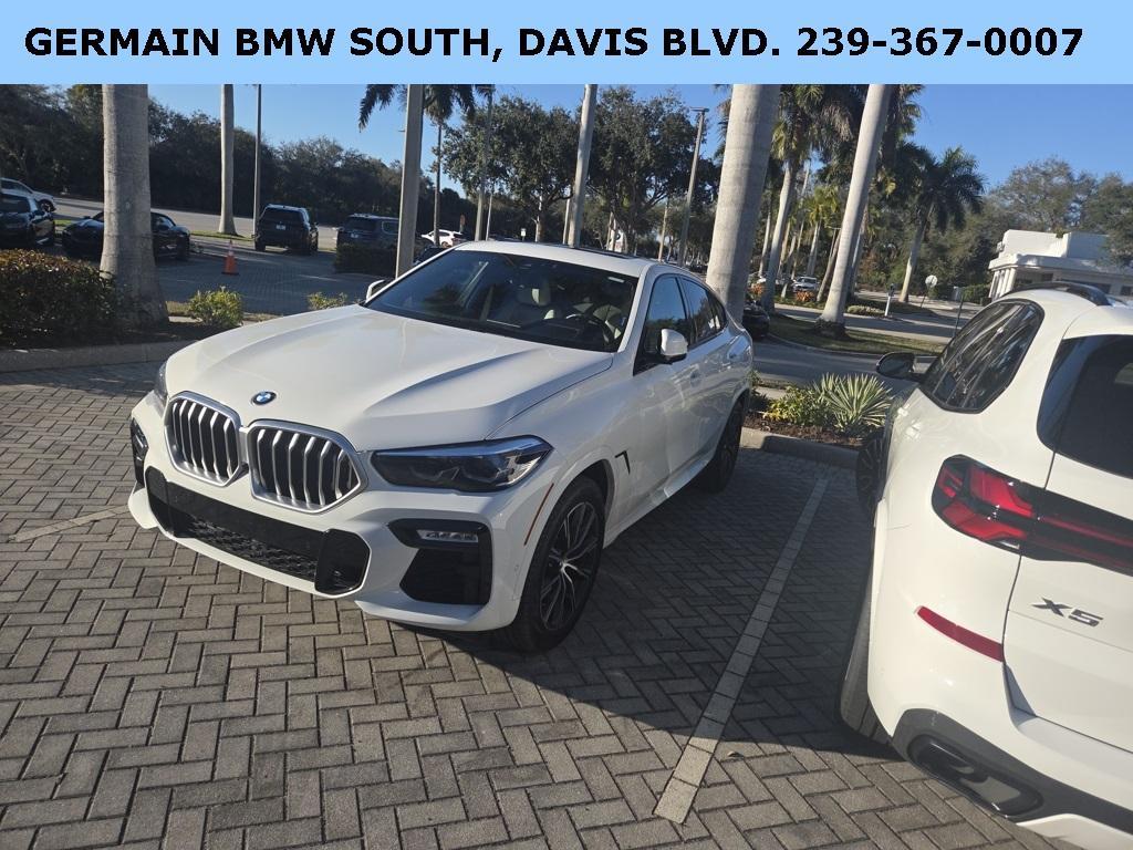 used 2021 BMW X6 car, priced at $47,999