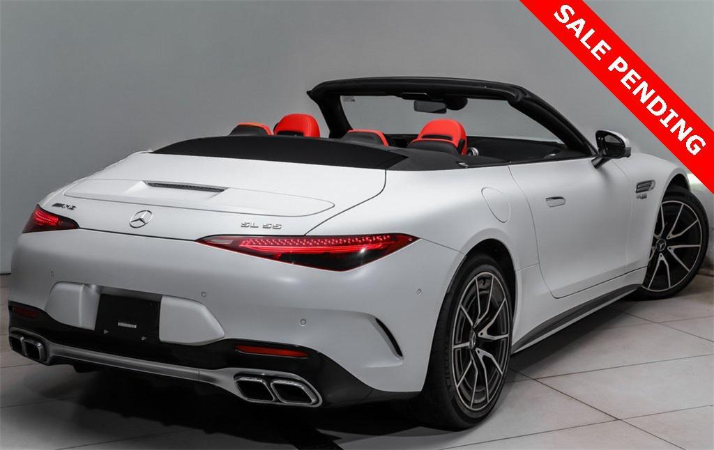 used 2023 Mercedes-Benz AMG SL 55 car, priced at $98,200