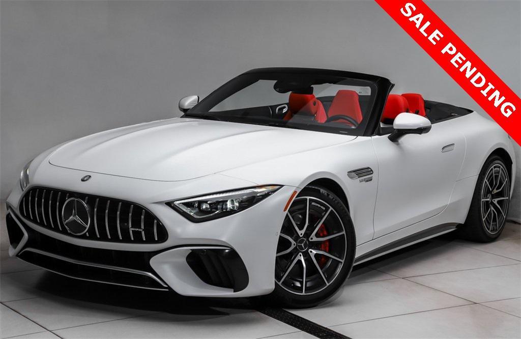 used 2023 Mercedes-Benz AMG SL 55 car, priced at $98,200