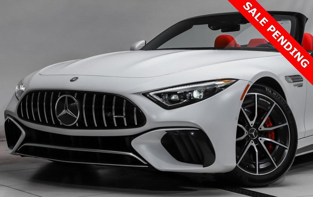 used 2023 Mercedes-Benz AMG SL 55 car, priced at $98,200