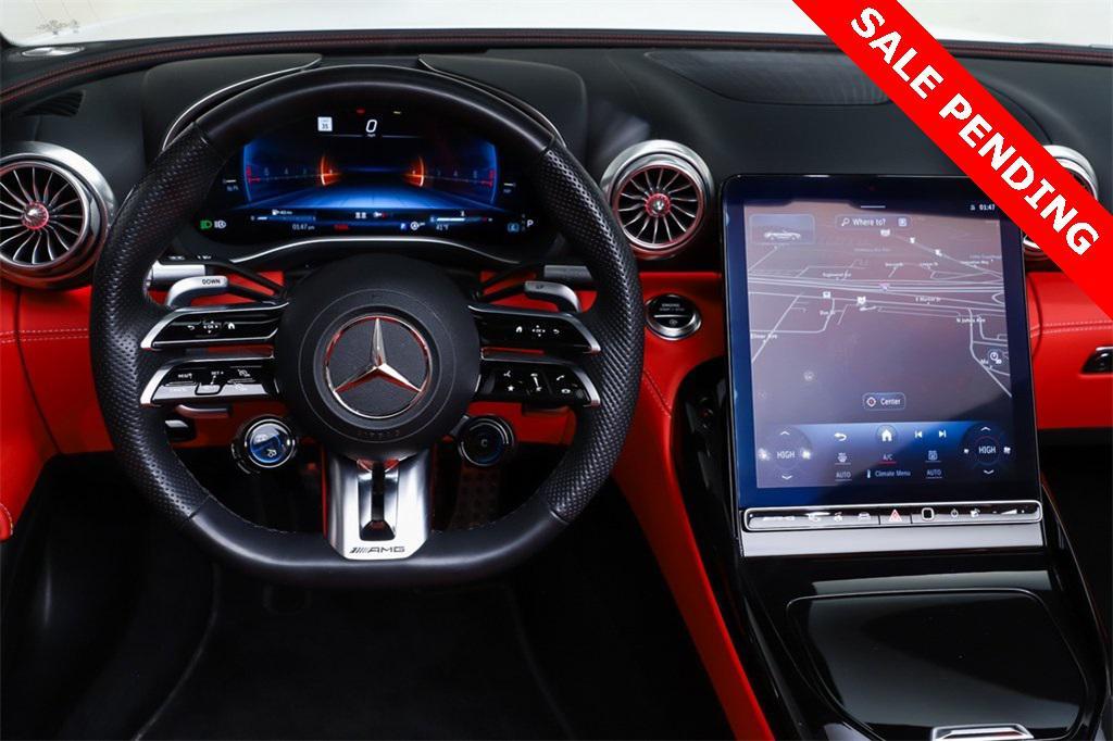 used 2023 Mercedes-Benz AMG SL 55 car, priced at $98,200