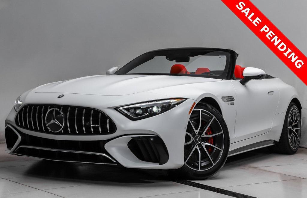 used 2023 Mercedes-Benz AMG SL 55 car, priced at $98,200