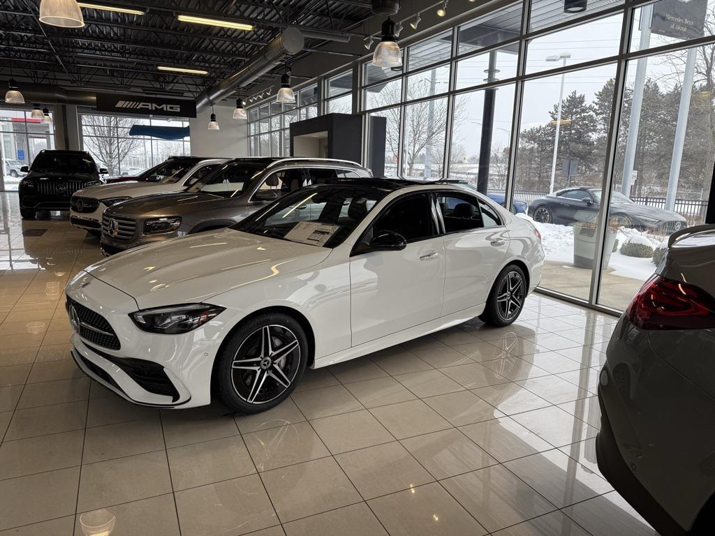 new 2025 Mercedes-Benz C-Class car, priced at $58,500