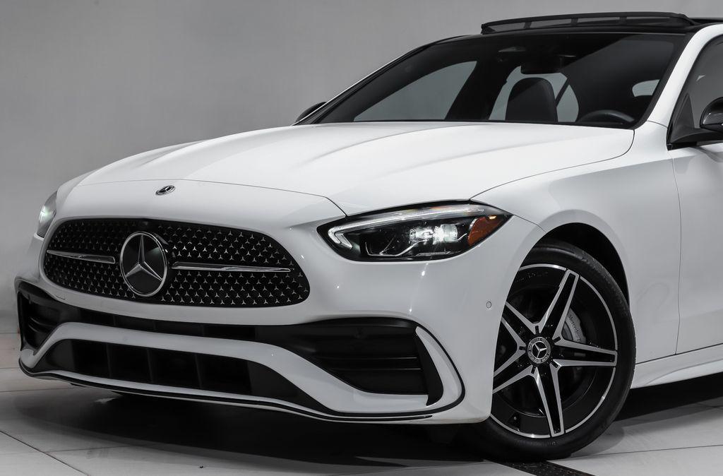 used 2023 Mercedes-Benz C-Class car, priced at $39,555