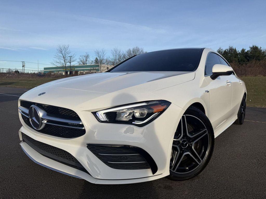 used 2020 Mercedes-Benz AMG CLA 35 car, priced at $27,597