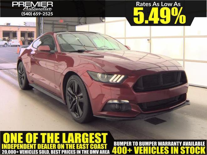used 2017 Ford Mustang car, priced at $12,999
