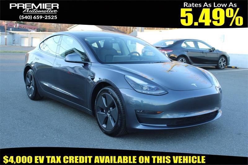 used 2021 Tesla Model 3 car, priced at $22,999