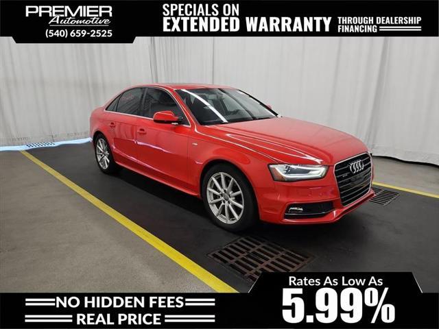 used 2016 Audi A4 car, priced at $11,750