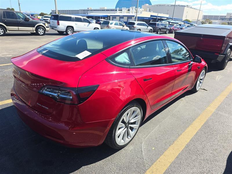used 2022 Tesla Model 3 car, priced at $12,450
