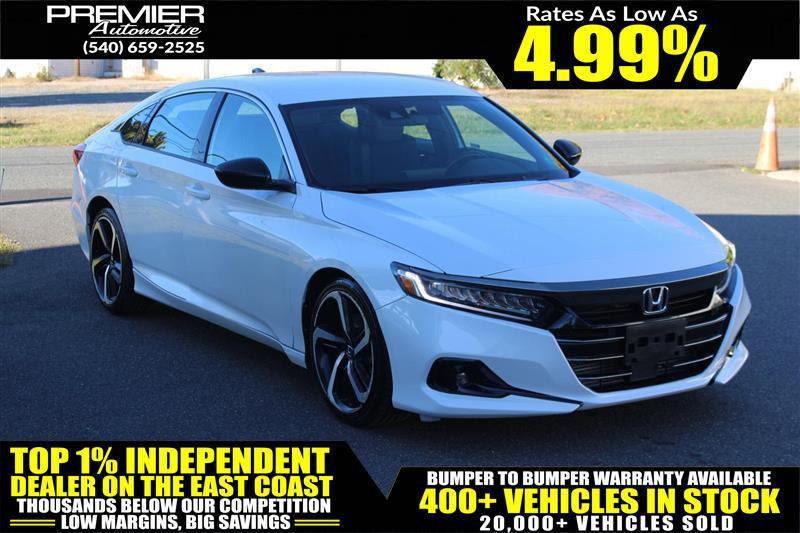 used 2022 Honda Accord car, priced at $18,450