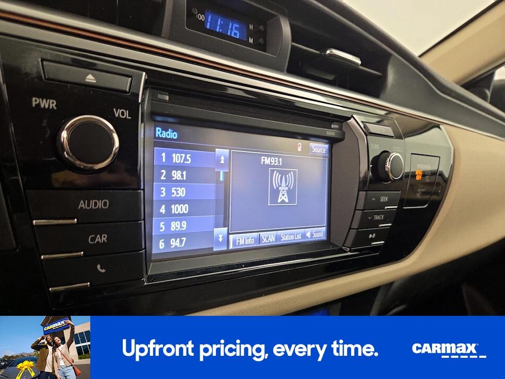 used 2015 Toyota Corolla car, priced at $18,998