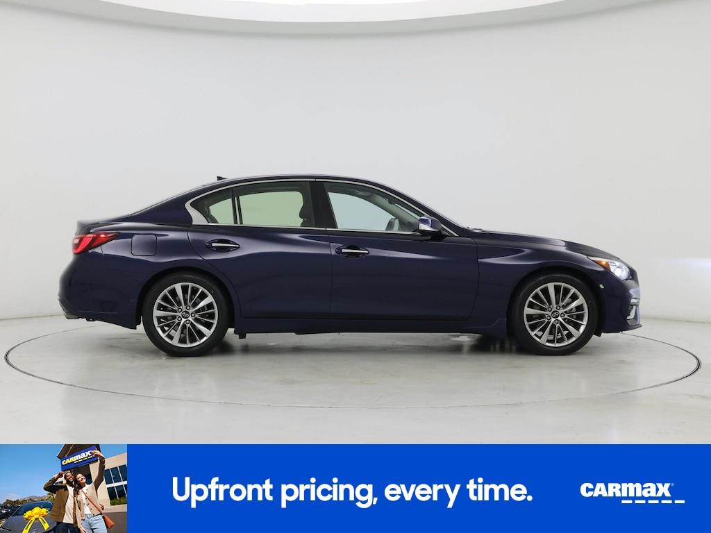 used 2022 INFINITI Q50 car, priced at $26,998