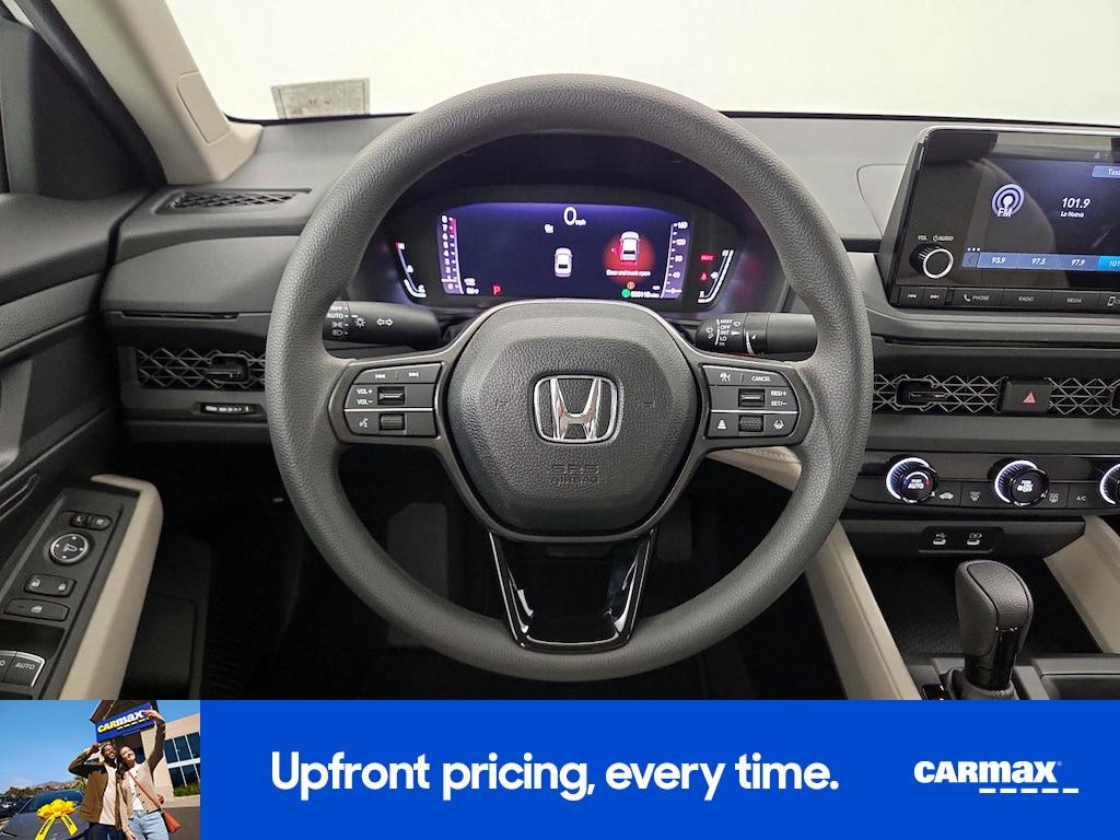 used 2025 Honda Accord car, priced at $28,998