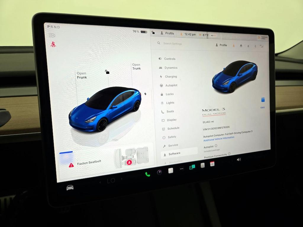used 2022 Tesla Model 3 car, priced at $26,998