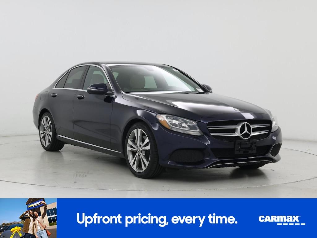 used 2018 Mercedes-Benz C-Class car, priced at $19,998