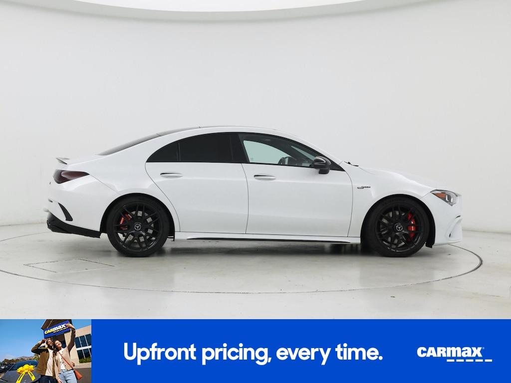 used 2021 Mercedes-Benz AMG CLA 45 car, priced at $39,998