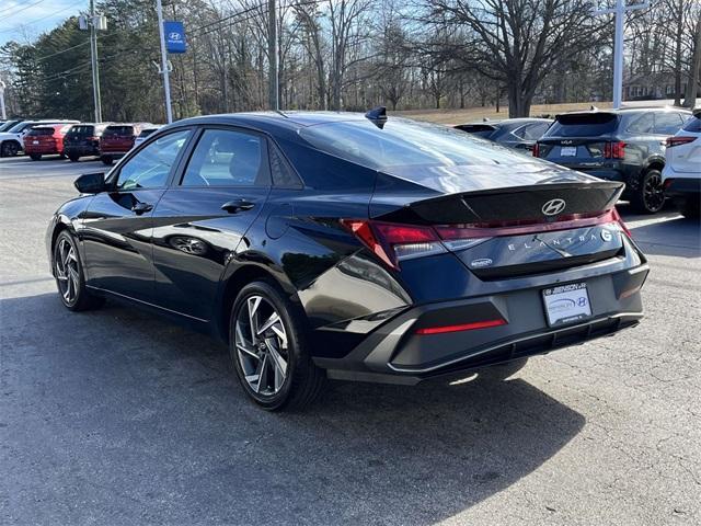 used 2025 Hyundai Elantra car, priced at $19,300