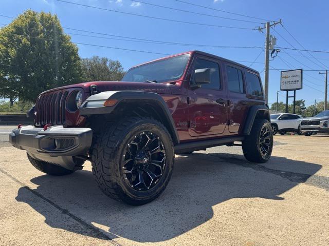 used 2021 Jeep Wrangler Unlimited car, priced at $35,862