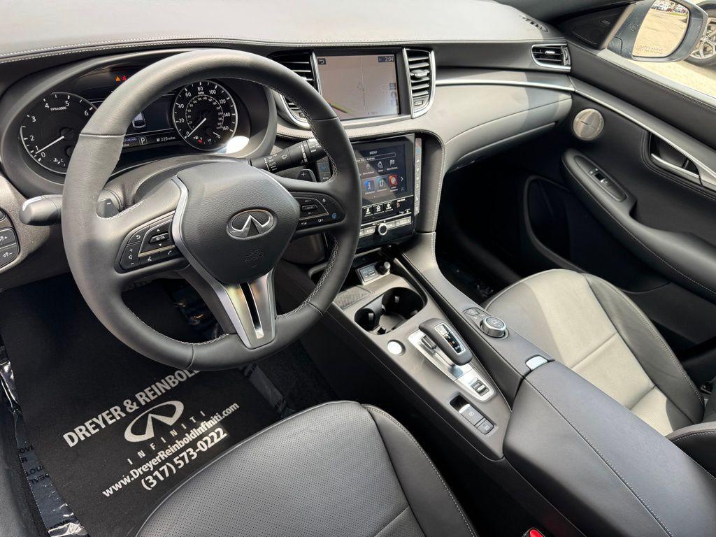 used 2025 INFINITI QX55 car, priced at $44,600