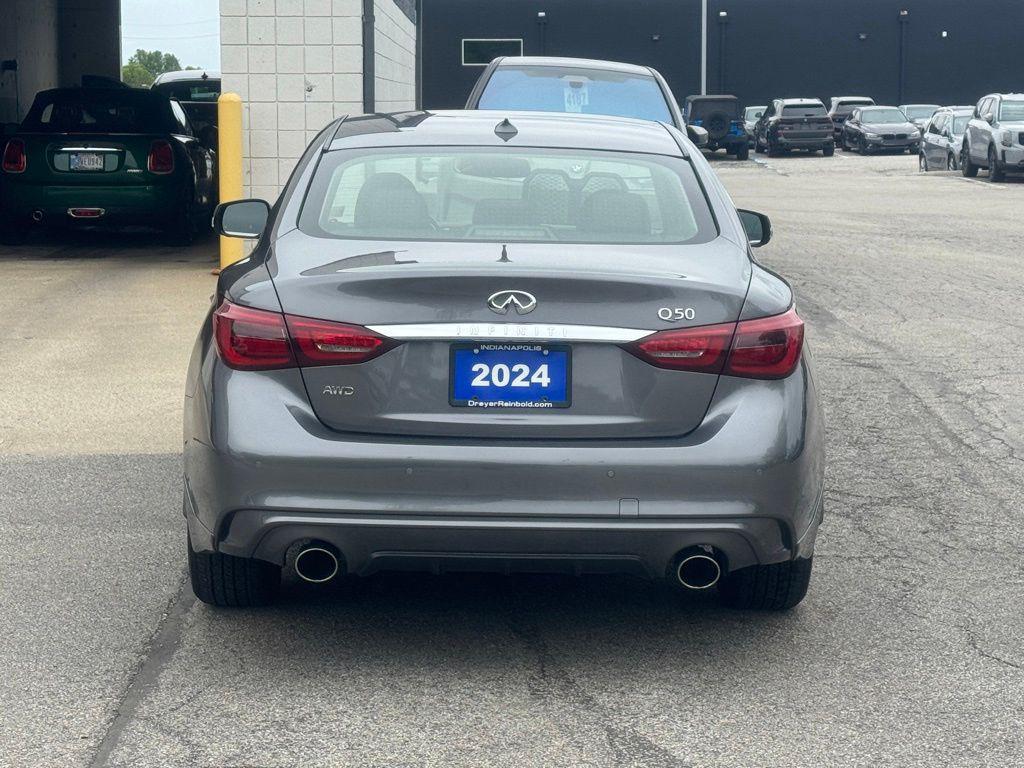 used 2024 INFINITI Q50 car, priced at $36,499