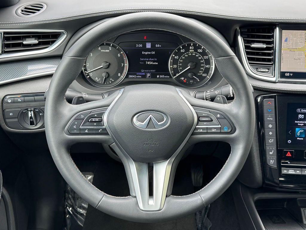 used 2023 INFINITI QX50 car, priced at $35,499