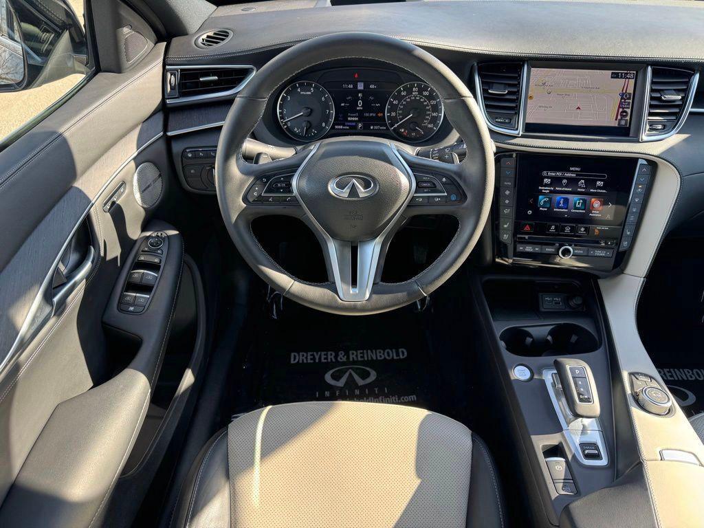 used 2025 INFINITI QX55 car, priced at $44,800