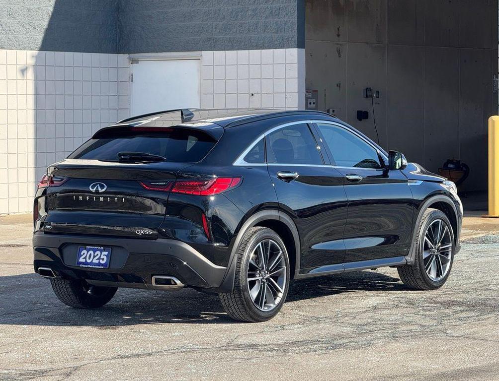 used 2025 INFINITI QX55 car, priced at $44,800