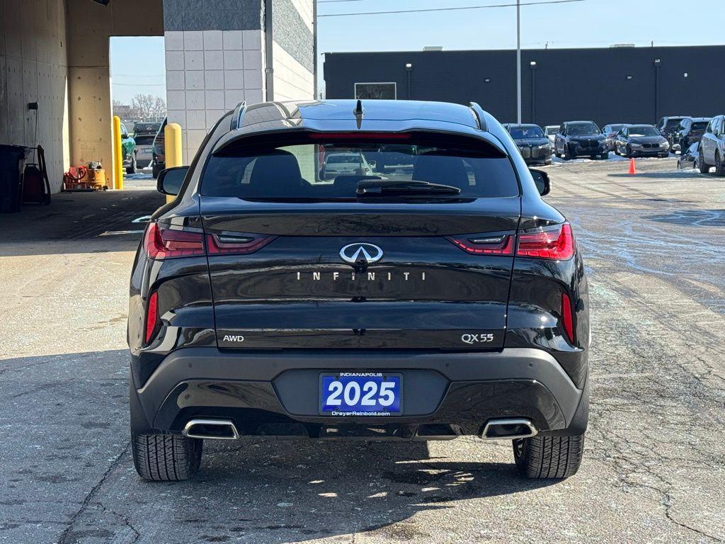 used 2025 INFINITI QX55 car, priced at $44,800