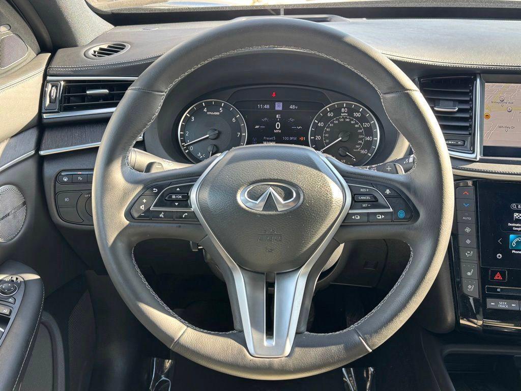 used 2025 INFINITI QX55 car, priced at $44,800