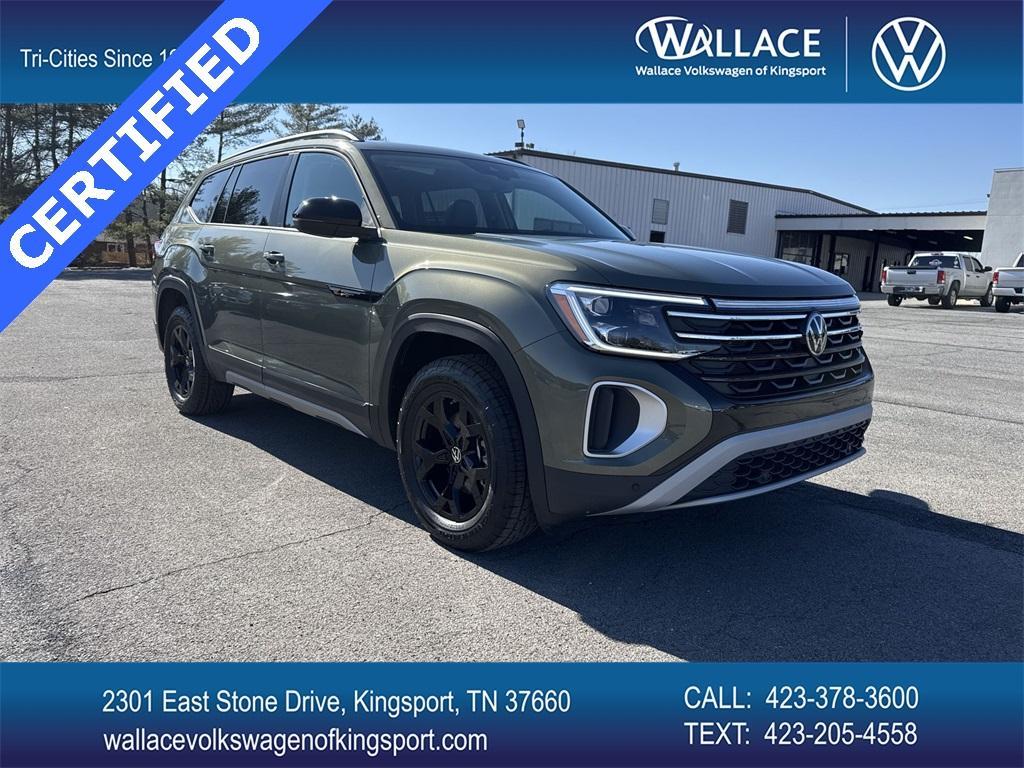 used 2025 Volkswagen Atlas car, priced at $41,400