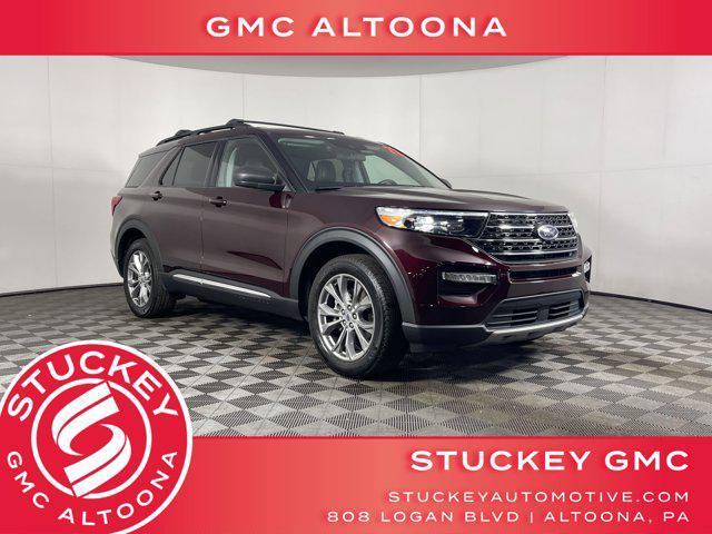 used 2022 Ford Explorer car, priced at $29,497