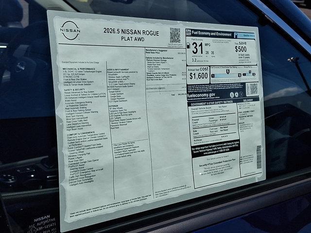 new 2026 Nissan Rogue car
