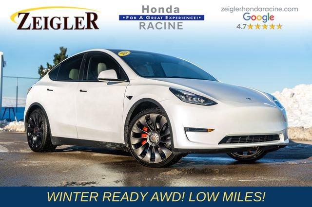 used 2020 Tesla Model Y car, priced at $24,894