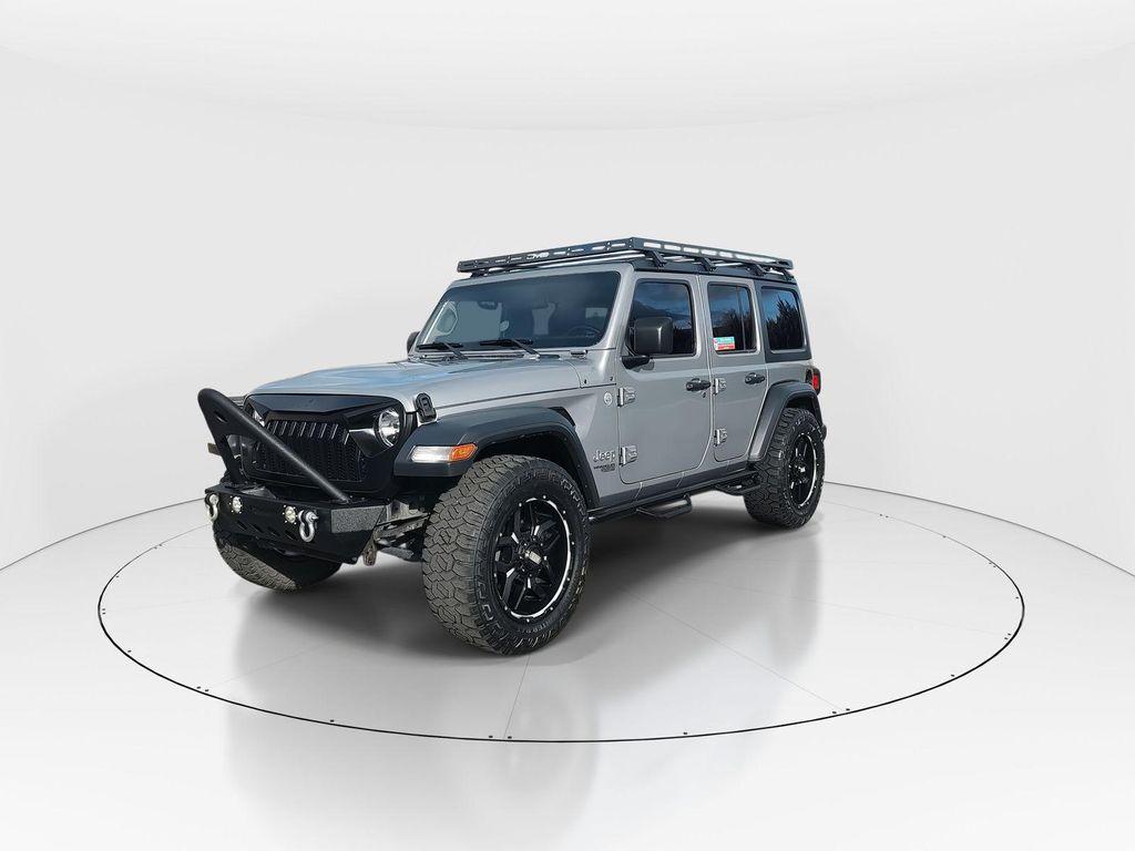 used 2020 Jeep Wrangler Unlimited car, priced at $21,993