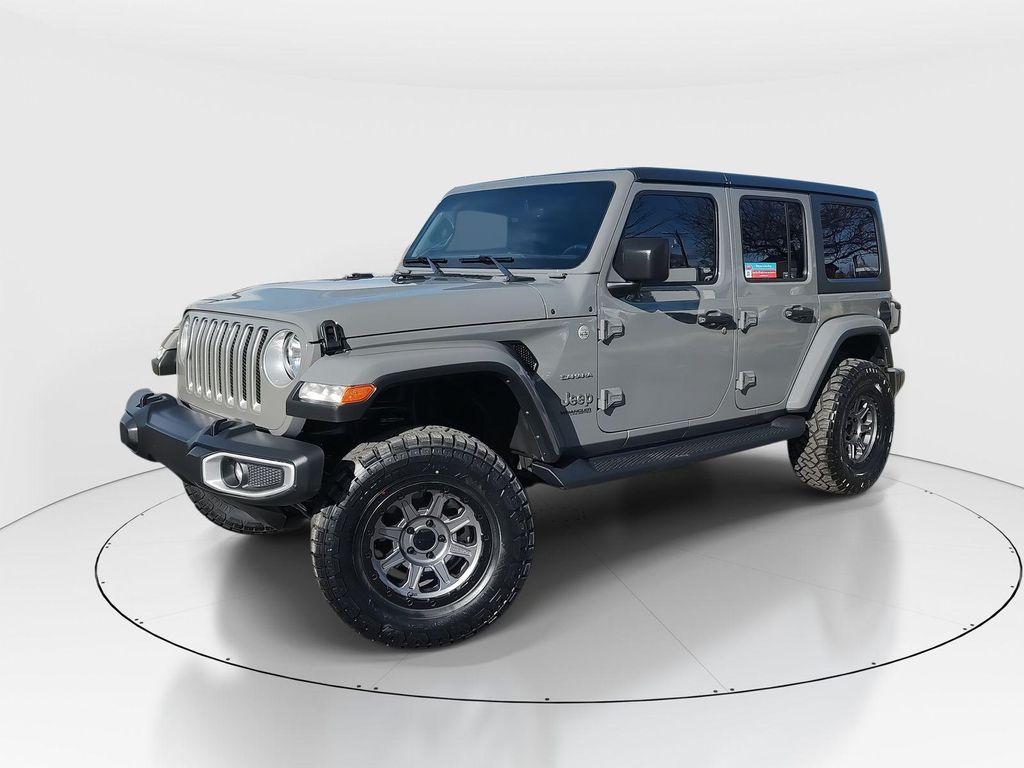 used 2022 Jeep Wrangler Unlimited car, priced at $31,991