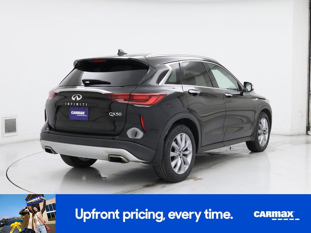 used 2022 INFINITI QX50 car, priced at $25,998