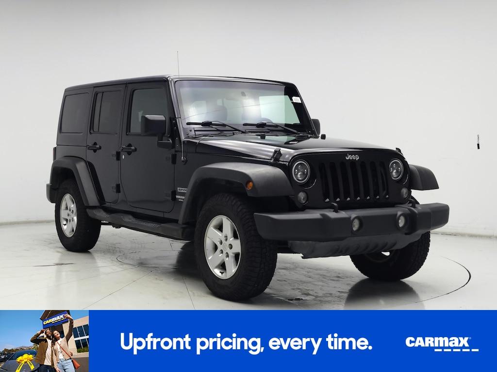 used 2015 Jeep Wrangler car, priced at $18,998
