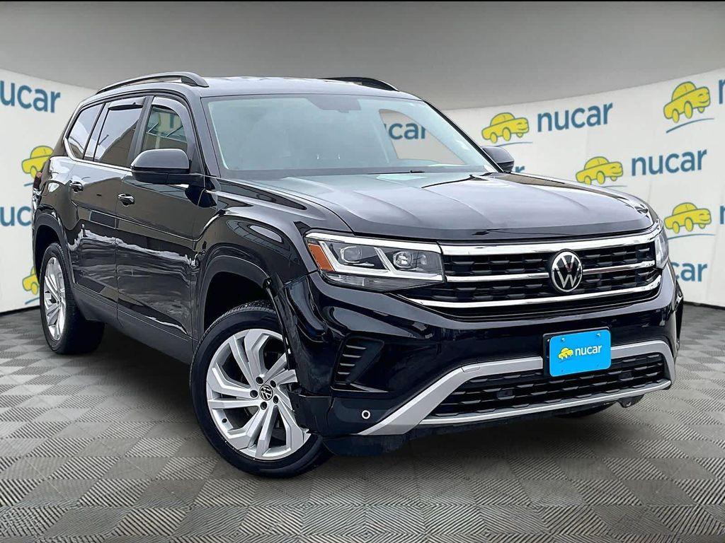 used 2021 Volkswagen Atlas car, priced at $19,700