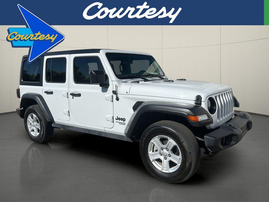 used 2021 Jeep Wrangler Unlimited car, priced at $27,900