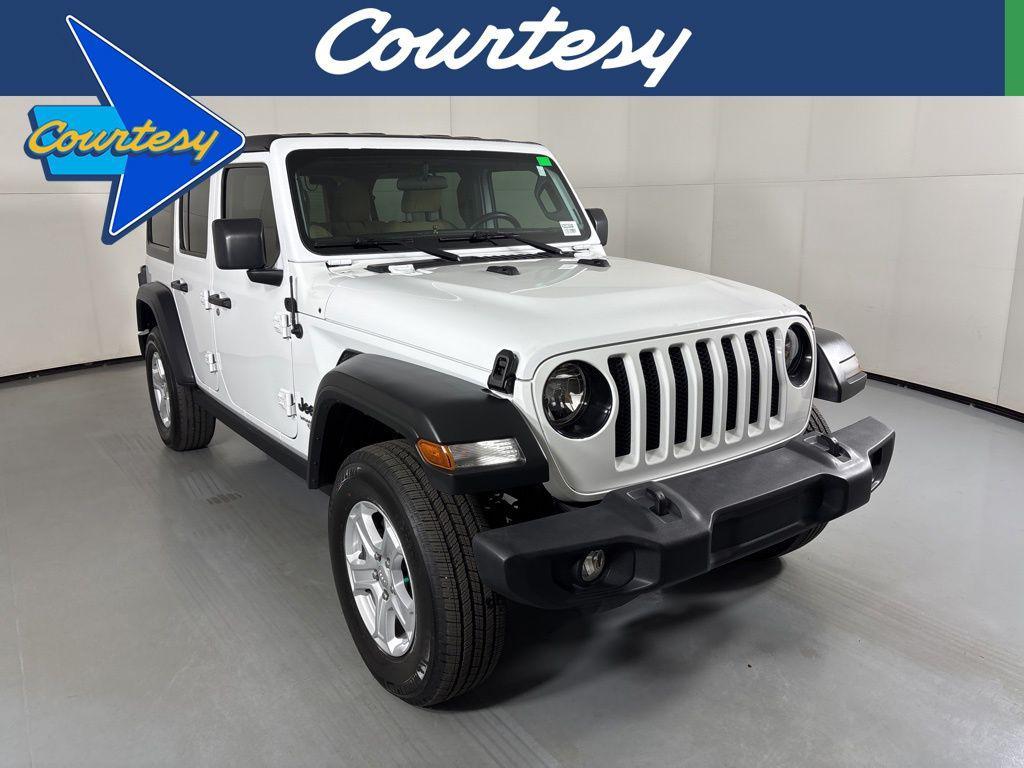 used 2021 Jeep Wrangler Unlimited car, priced at $27,900